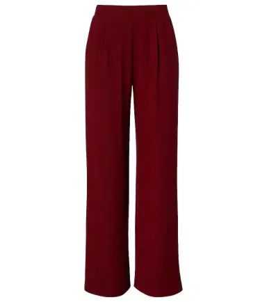 LESET Lauren pleated jersey wide-leg pants | Thumbnail 1 LESET Lauren pleated jersey wide-leg pants | Thumbnail 1