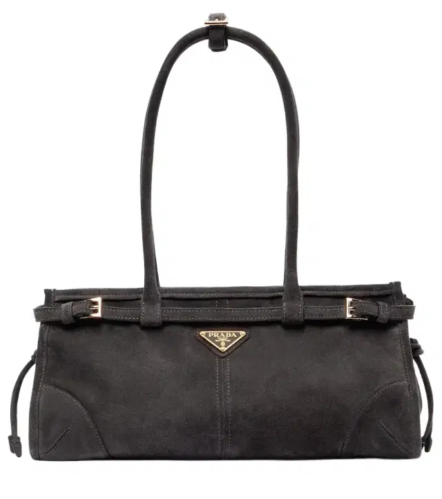 Prada Bonnie Medium suede shoulder bag