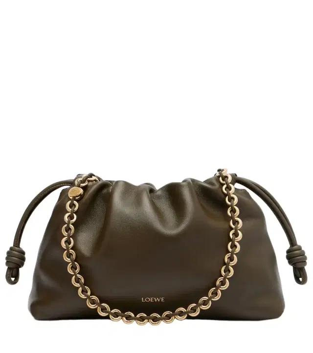 Flamenco Medium leather clutch