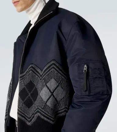 Loewe Argyle technical twill jacket | Thumbnail 2