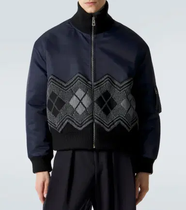 Loewe Argyle technical twill jacket | Thumbnail 4