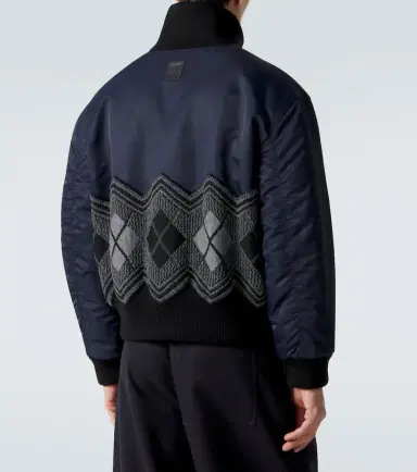 Loewe Argyle technical twill jacket | Thumbnail 5
