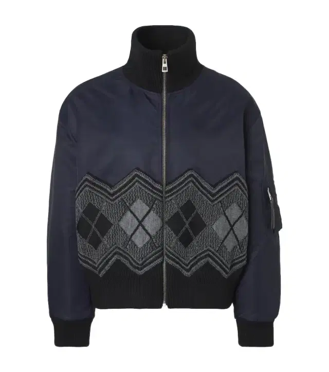 Loewe Argyle technical twill jacket
