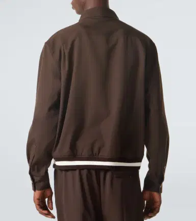 Loewe Wool gabardine blouson jacket | Thumbnail 5