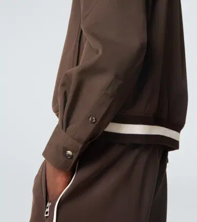 Loewe Wool gabardine blouson jacket | Thumbnail 6