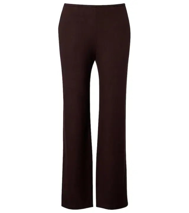 Leset Lauren jersey wide-leg pants