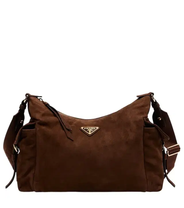 Explore Large suede shoulder bag
