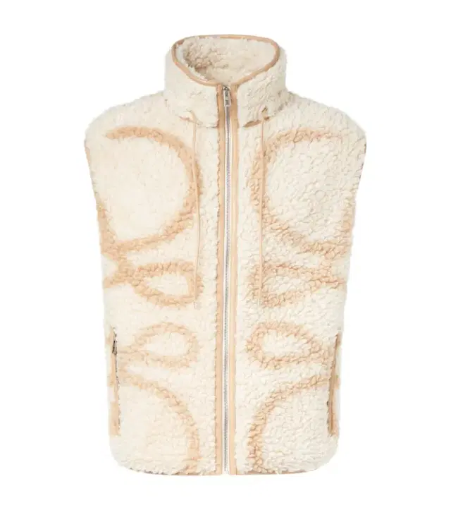Loewe Anagram fleece jacquard vest