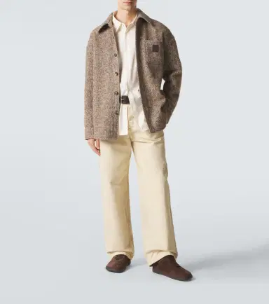 Loewe Anagram wool-blend overshirt | Thumbnail 3