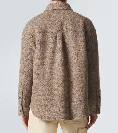 Loewe Anagram wool-blend overshirt | Thumbnail 5