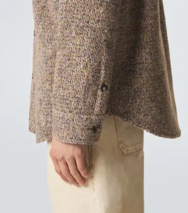 Loewe Anagram wool-blend overshirt | Thumbnail 6