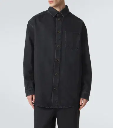 Loewe Anagram denim overshirt | Thumbnail 4