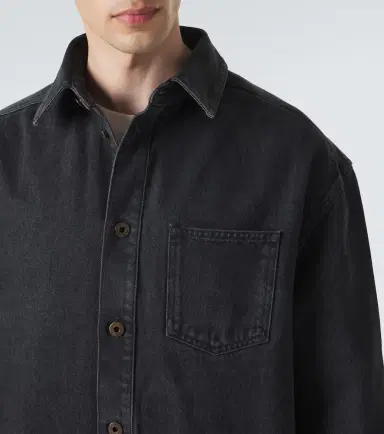 Loewe Anagram denim overshirt | Thumbnail 5
