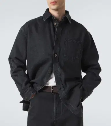 Loewe Anagram denim overshirt | Thumbnail 7
