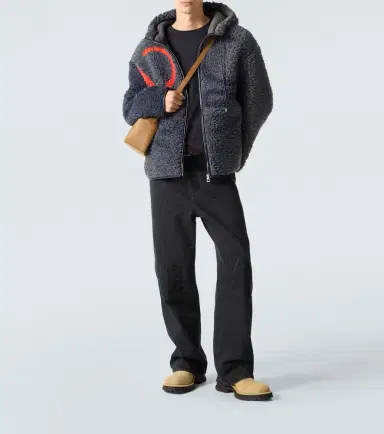 Loewe Anagram fleece jacquard jacket | Thumbnail 4