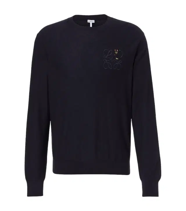 Loewe x Louis Wain Anagram wool-blend sweater