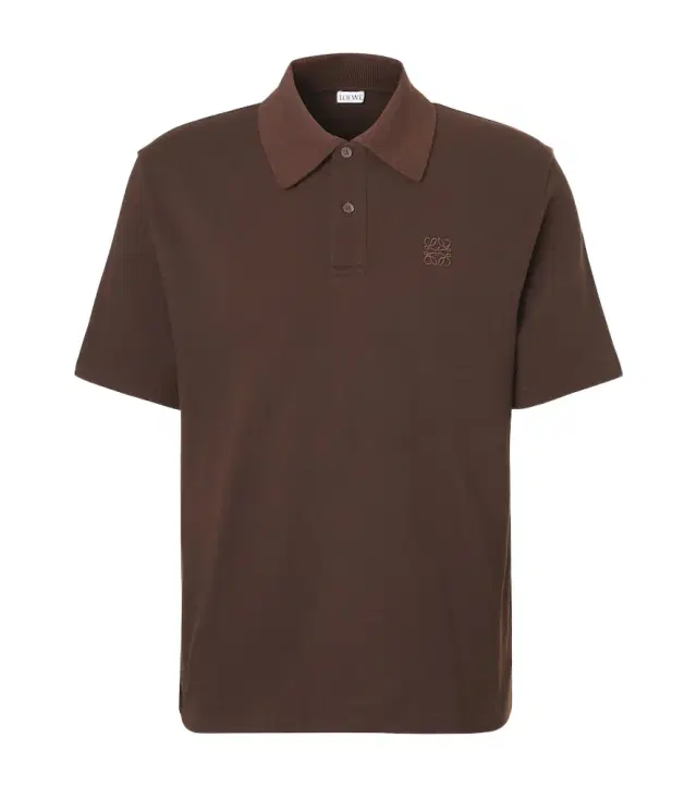Anagram cotton piqué polo shirt