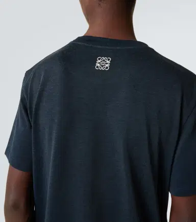 Loewe Printed cotton-blend jersey T-shirt | Thumbnail 5