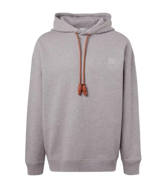Loewe Anagram cotton jersey hoodie