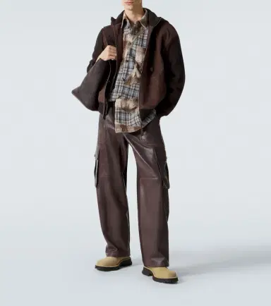 Loewe Leather cargo pants | Thumbnail 4 Loewe Leather cargo pants | Thumbnail 4