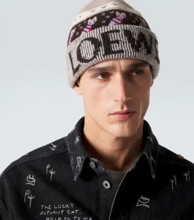 Loewe x Louis Wain wool-blend beanie | Thumbnail 4