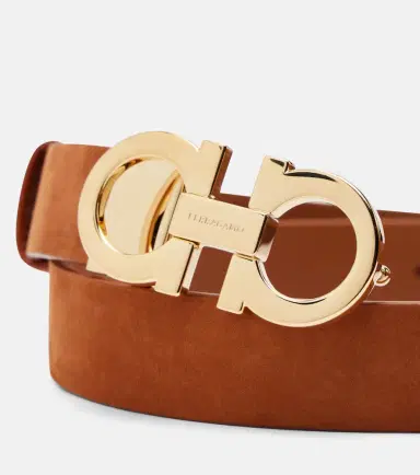 Ferragamo Gancio Mediterraneo leather belt | Thumbnail 2