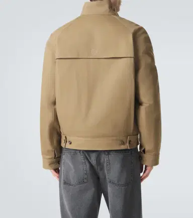 Loewe Layered cotton gabardine jacket | Thumbnail 3