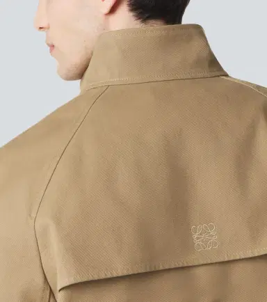 Loewe Layered cotton gabardine jacket | Thumbnail 5