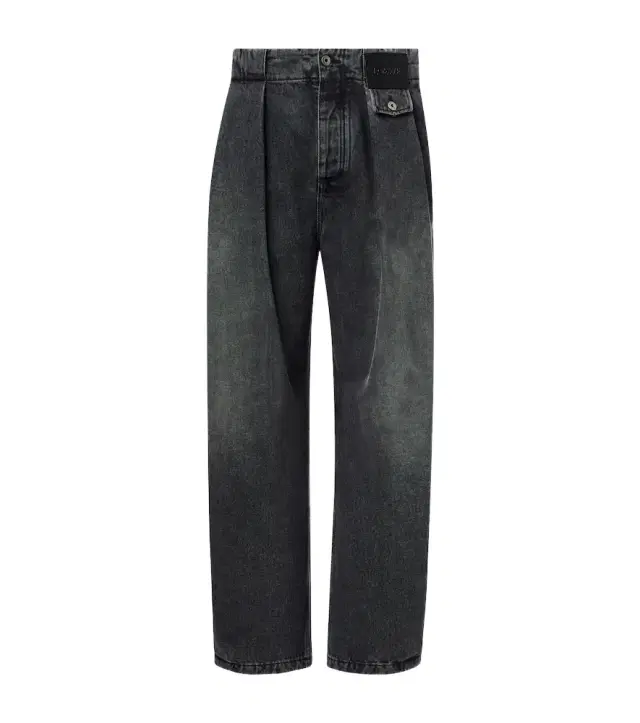 Loewe Pleated barrel-leg jeans