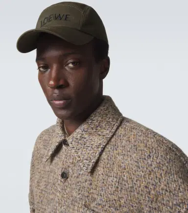 Loewe Logo embroidered cotton baseball cap | Thumbnail 3