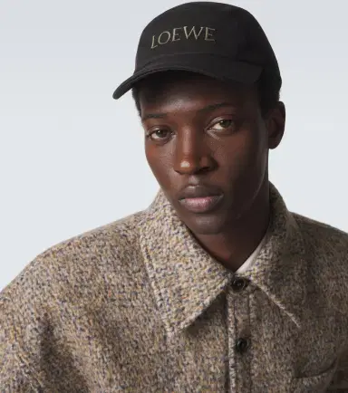 Loewe Logo cotton drill baseball cap | Thumbnail 4
