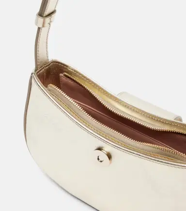 Ferragamo Gabry Mini metallic leather shoulder bag | Thumbnail 2