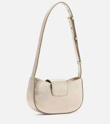 Ferragamo Gabry Mini metallic leather shoulder bag | Thumbnail 3
