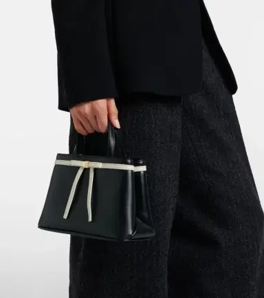 Ferragamo Bow Mini leather top-handle bag | Thumbnail 5 Ferragamo Bow Mini leather top-handle bag | Thumbnail 5