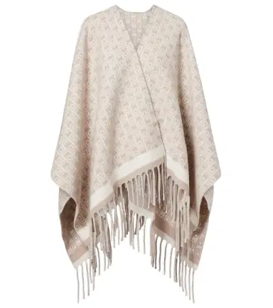 Ferragamo Gancini virgin wool shawl | Thumbnail 1