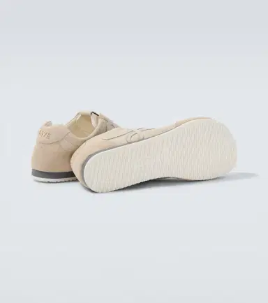Loewe Ballet Runner 2.0 suede-trimmed leather sneakers | Thumbnail 3 Loewe Ballet Runner 2.0 suede-trimmed leather sneakers | Thumbnail 3
