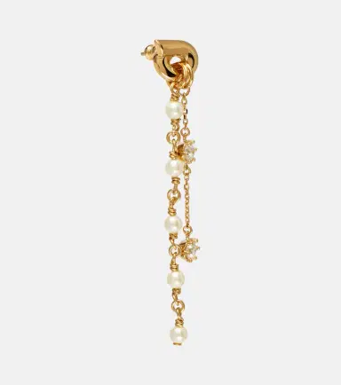 Ferragamo Gancini embellished drop earrings | Thumbnail 2