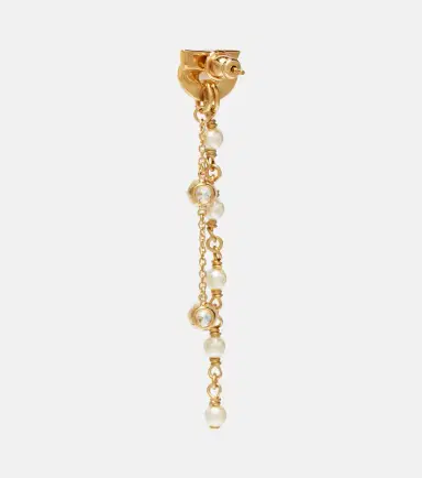 Ferragamo Gancini embellished drop earrings | Thumbnail 4