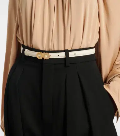 Ferragamo Gancini leather belt | Thumbnail 3