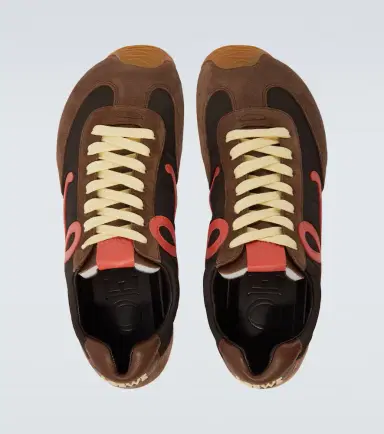 Loewe Ballet Runner 2.0 suede-trimmed sneakers | Thumbnail 4 Loewe Ballet Runner 2.0 suede-trimmed sneakers | Thumbnail 4