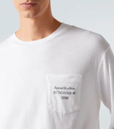Acne Studios Logo cotton-blend T-shirt | Thumbnail 2