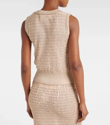 Maison Margiela Ribbed-knit sweater vest | Thumbnail 3