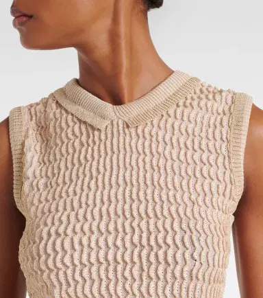 Maison Margiela Ribbed-knit sweater vest | Thumbnail 4