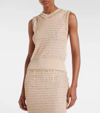 Maison Margiela Ribbed-knit sweater vest | Thumbnail 5