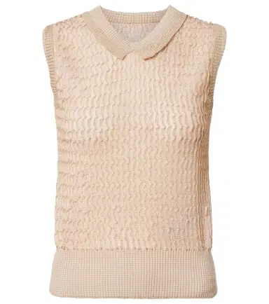 Maison Margiela Ribbed-knit sweater vest | Thumbnail 1