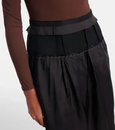 Maison Margiela Paneled midi skirt | Thumbnail 2