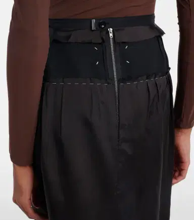 Maison Margiela Paneled midi skirt | Thumbnail 3