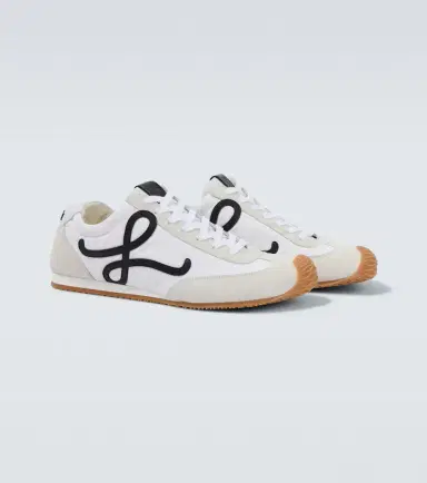 Loewe Ballet Runner 2.0 suede-trimmed sneakers | Thumbnail 3