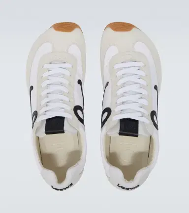 Loewe Ballet Runner 2.0 suede-trimmed sneakers | Thumbnail 4