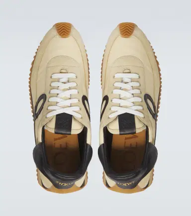 Loewe Ballet Runner 2.0 suede-trimmed sneakers | Thumbnail 3